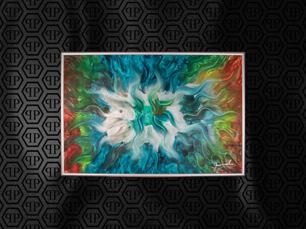 ENCAUSTIC ARTWORK ON KOMATEX #05