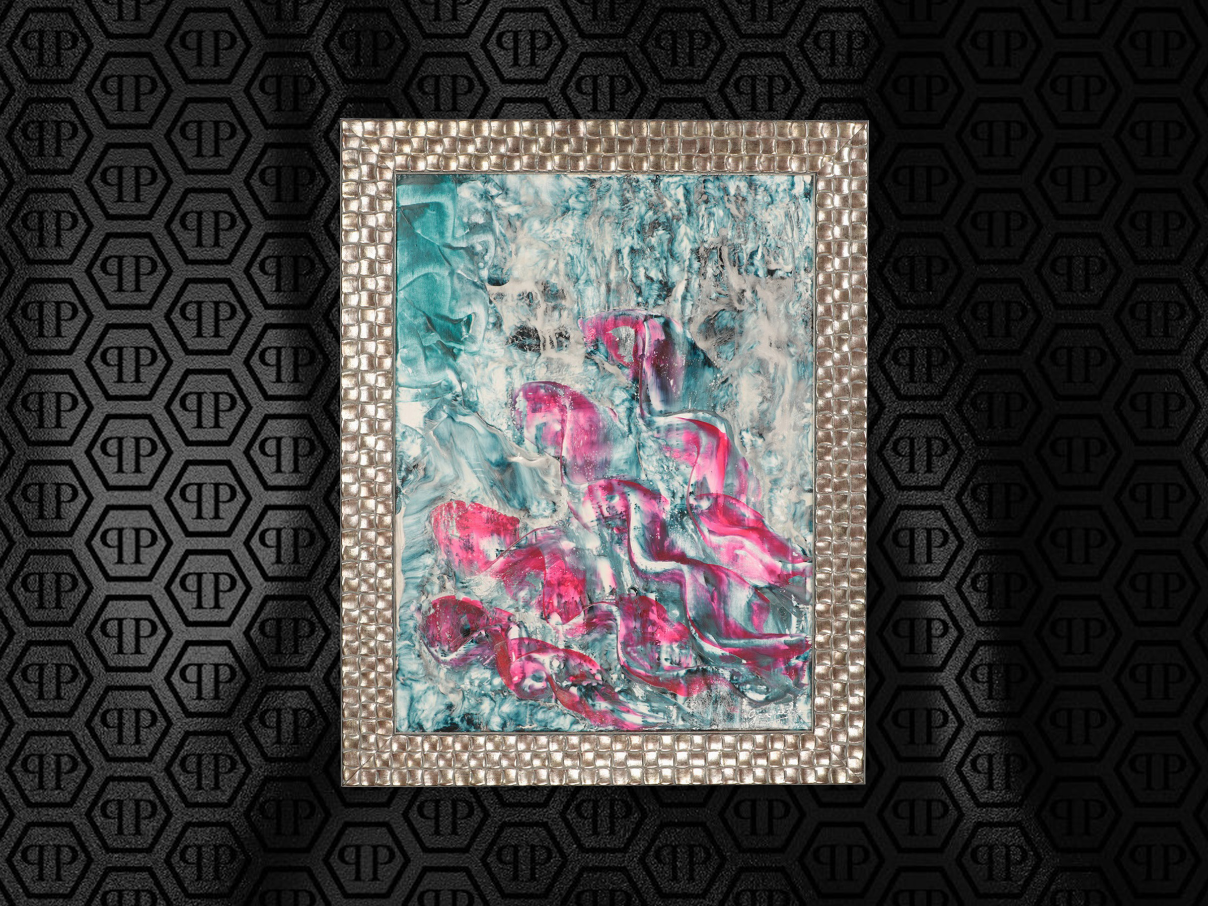 PINK FLAMINGOS FOR GOOD SLEEP WITH SILVER