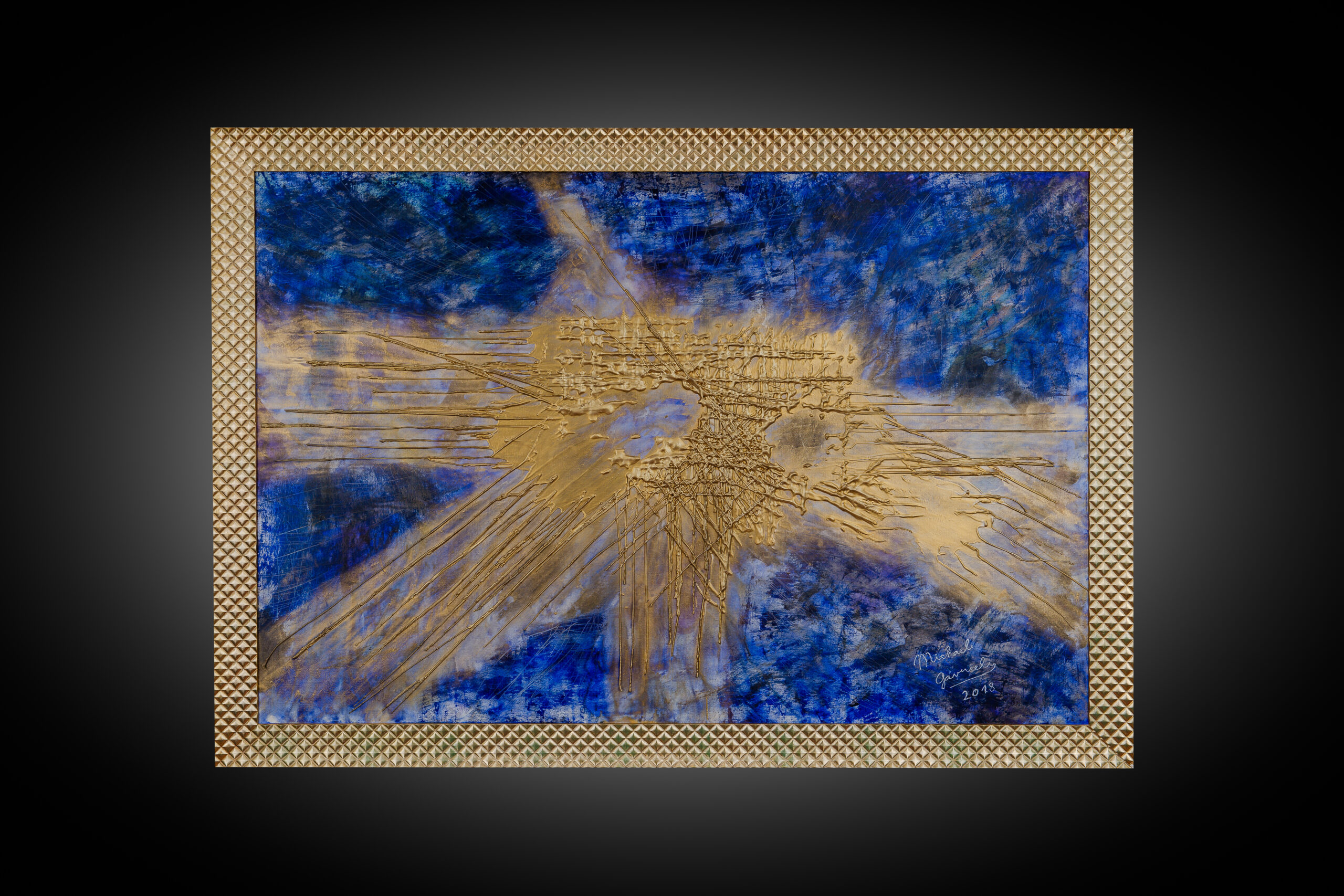 24-KARAT GOLDEN COMET FROM ANCIENT HEAVEN