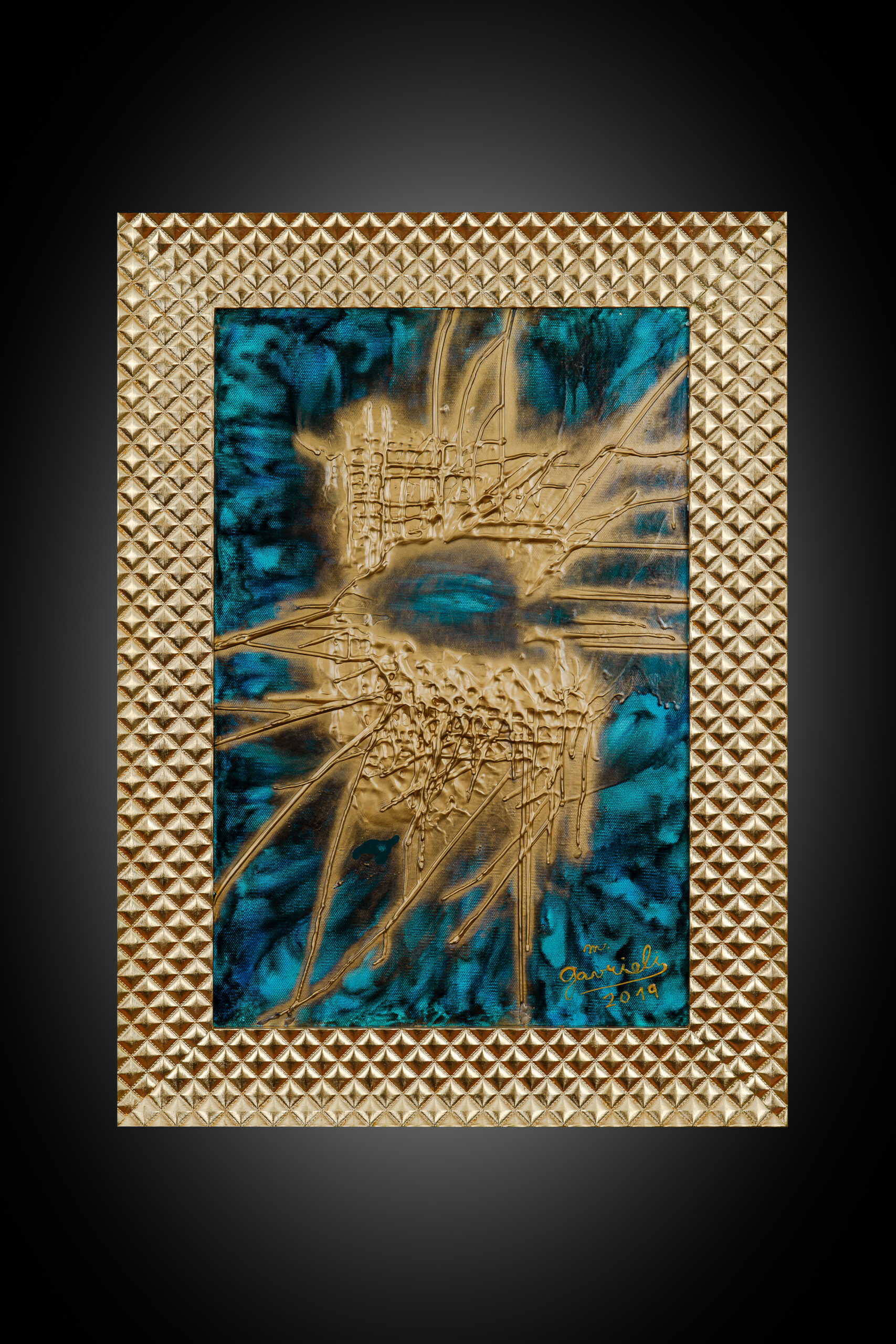 ANCIENT 24-KARAT GOLDEN GLADIATOR