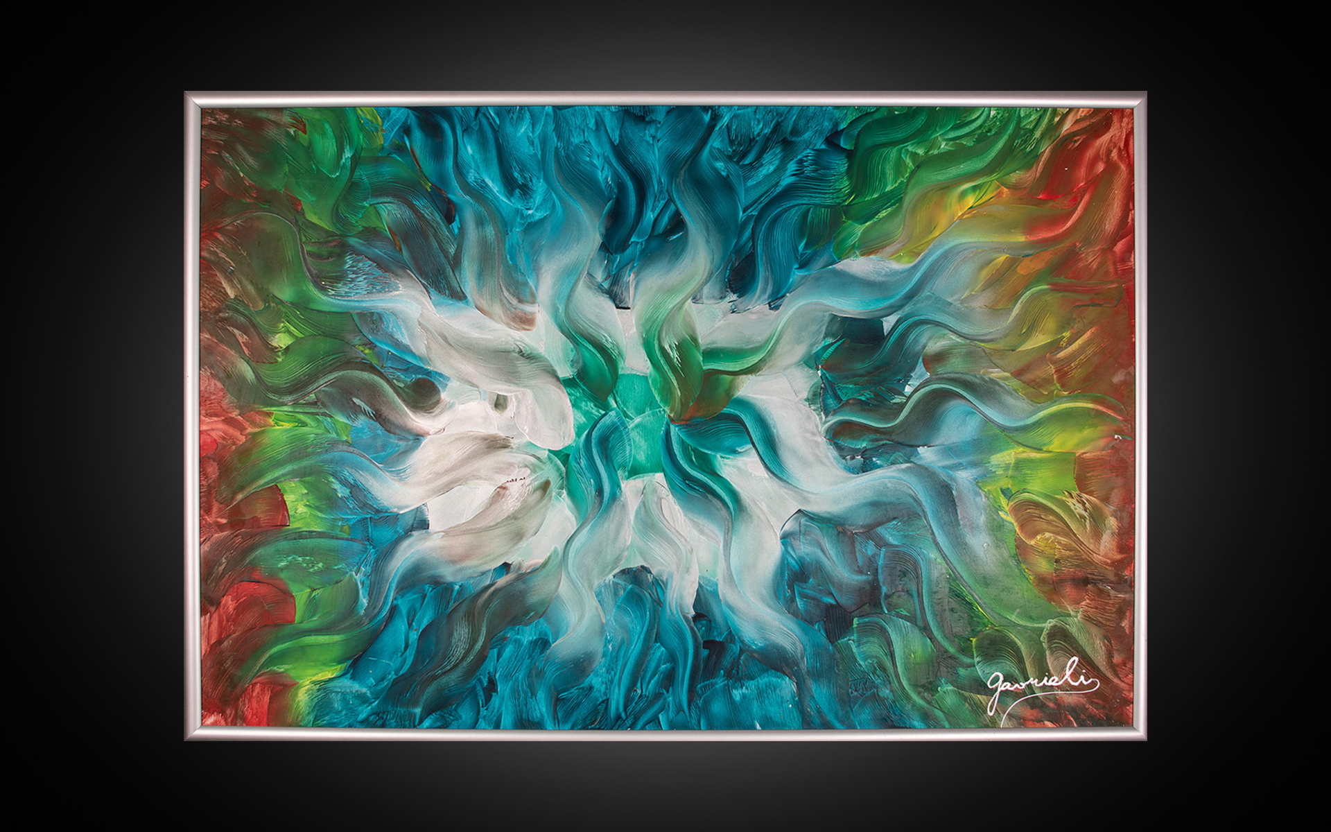 ENCAUSTIC ARTWORK ON KOMATEX #05